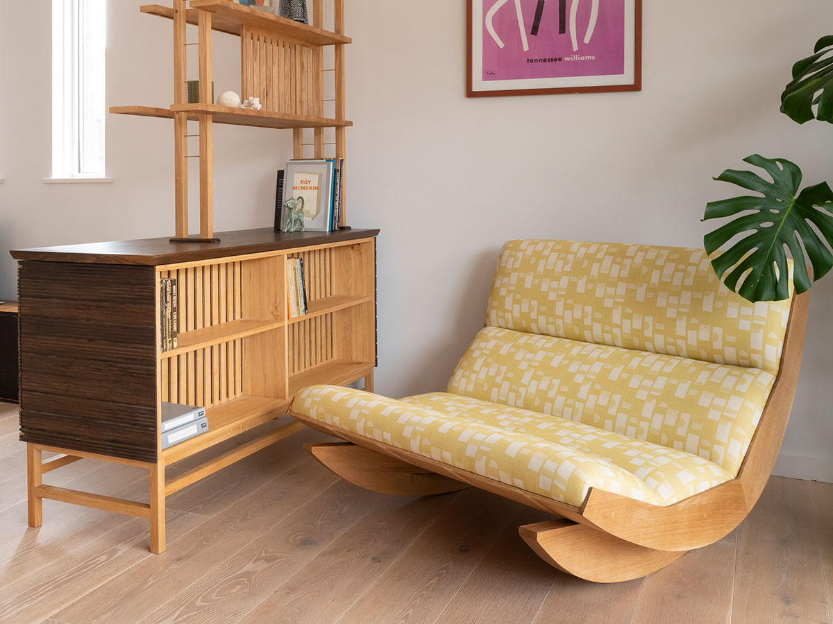 SB03 Rocker with Hopsack Cotton